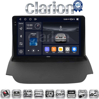 CLARION GL75039 Οθόνη OEM Multimedia Αυτοκινήτου για FORD ECOSPORT 2012>2017  (CarPlay/AndroidAuto/BT/GPS/WIFI/GPRS) electriclife