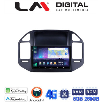 LM Digital - LM ZS8990 GPS Οθόνη OEM Multimedia Αυτοκινήτου για  (CarPlay/AndroidAuto/BT/GPS/WIFI/GPRS) electriclife