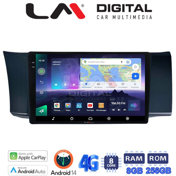 LM Digital - LM ZQ8991 GPS Οθόνη OEM Multimedia Αυτοκινήτου για Subaru BRZ & Toyota GT86 2013 > (CarPlay/AndroidAuto/BT/GPS/WIFI/GPRS) electriclife