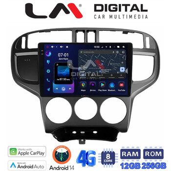 LM ZS8600 GPS Οθόνη OEM Multimedia Αυτοκινήτου για Hyundai Matrix 2001 > 2011 (CarPlay/AndroidAuto/BT/GPS/WIFI/GPRS) electriclife