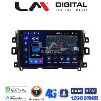 LM ZS8716 GPS Οθόνη OEM Multimedia Αυτοκινήτου για Nissan Navara D23 2016>   (CarPlay/AndroidAuto/BT/GPS/WIFI/GPRS) electriclife
