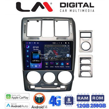 LM ZS8719 GPS Οθόνη OEM Multimedia Αυτοκινήτου για Hyundai Getz 2002 > 2013 (CarPlay/AndroidAuto/BT/GPS/WIFI/GPRS) electriclife
