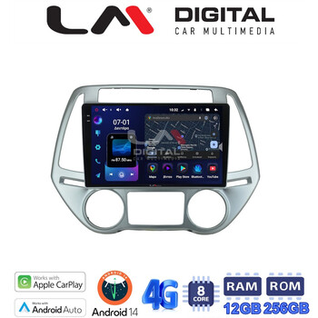 LM Digital - LM ZS8840 GPS Οθόνη OEM Multimedia Αυτοκινήτου για  (CarPlay/AndroidAuto/BT/GPS/WIFI/GPRS) electriclife