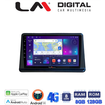 LM Digital - LM ZT8998 GPS Οθόνη OEM Multimedia Αυτοκινήτου για Mitsubishi Pajero 1996 > 2003 (CarPlay/AndroidAuto/BT/GPS/WIFI/GPRS) electriclife