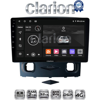 CLARION GL71553 Οθόνη OEM Multimedia Αυτοκινήτου για Ford Kuga 2008 > 2013 (CarPlay/AndroidAuto/BT/GPS/WIFI/GPRS) electriclife