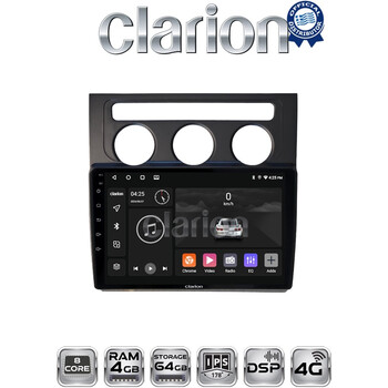 CLARION GL72511B Οθόνη OEM Multimedia Αυτοκινήτου για VW Touran 2003 > 2010 (CarPlay/AndroidAuto/BT/GPS/WIFI/GPRS) electriclife