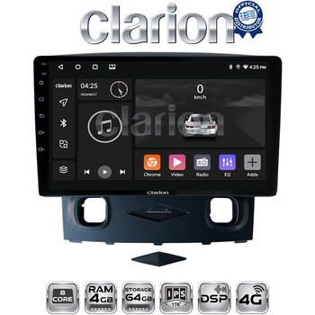 CLARION GL72553 Οθόνη OEM Multimedia Αυτοκινήτου για Ford Kuga 2008 > 2013 (CarPlay/AndroidAuto/BT/GPS/WIFI/GPRS) electriclife