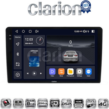 CLARION GL75121 Οθόνη OEM Multimedia Αυτοκινήτου για Kia Ceed 2007 > 2008 (CarPlay/AndroidAuto/BT/GPS/WIFI/GPRS) electriclife