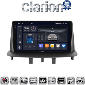CLARION GL75145 Οθόνη OEM Multimedia Αυτοκινήτου για RENAULT MEGANE3 (CarPlay/AndroidAuto/BT/GPS/WIFI/GPRS) electriclife