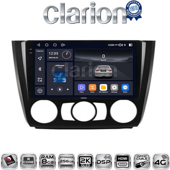 CLARION GL75170 Οθόνη OEM Multimedia Αυτοκινήτου για BMW σειρά 1 (E81 - E82 - E87 -E88) (CarPlay/AndroidAuto/BT/GPS/WIFI/GPRS) electriclife