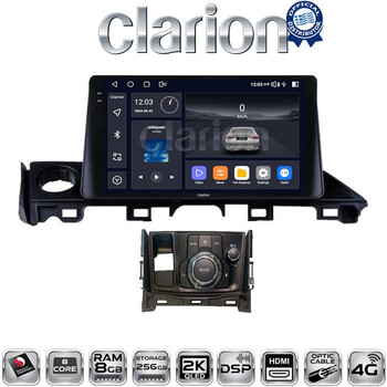 CLARION GL75214 Οθόνη OEM Multimedia Αυτοκινήτου για Mazda 6 2017 > 2020 (CarPlay/AndroidAuto/BT/GPS/WIFI/GPRS) electriclife