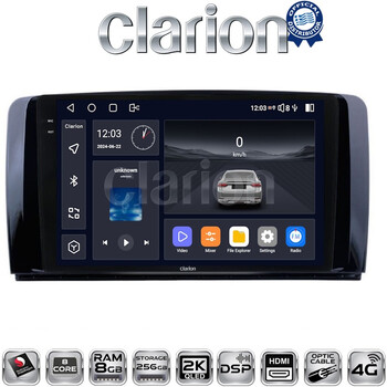 CLARION GL75215 Οθόνη OEM Multimedia Αυτοκινήτου για Benz R-class (W251) 2006>2014 (CarPlay/AndroidAuto/BT/GPS/WIFI/GPRS) electriclife