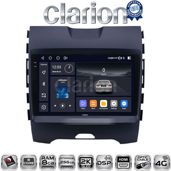CLARION GL75248 Οθόνη OEM Multimedia Αυτοκινήτου για Ford Edge 2016 > (CarPlay/AndroidAuto/BT/GPS/WIFI/GPRS) electriclife