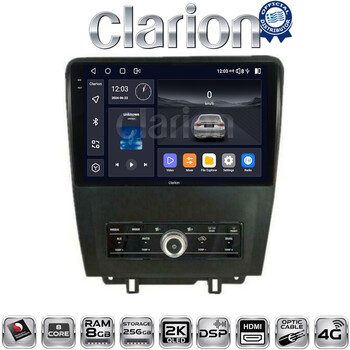 CLARION GL75249 Οθόνη OEM Multimedia Αυτοκινήτου για Ford Edge 2015>  (CarPlay/AndroidAuto/BT/GPS/WIFI/GPRS) electriclife