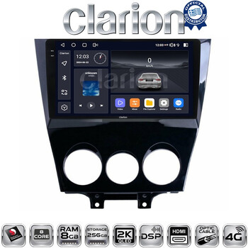 CLARION GL75301 Οθόνη OEM Multimedia Αυτοκινήτου για Mazda RX8 2001>2008 (CarPlay/AndroidAuto/BT/GPS/WIFI/GPRS) electriclife