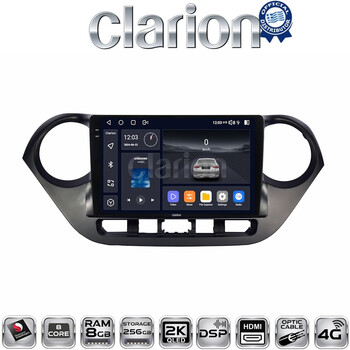CLARION GL75406 Οθόνη OEM Multimedia Αυτοκινήτου για Hyundai i10 2014> (CarPlay/AndroidAuto/BT/GPS/WIFI/GPRS) electriclife