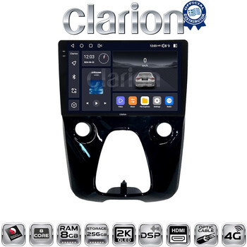 CLARION GL75564 Οθόνη OEM Multimedia Αυτοκινήτου για Aygo & C1 & 107 14> (CarPlay/AndroidAuto/BT/GPS/WIFI/GPRS) electriclife CLARION GL75564 Οθόνη OEM Multimedia Αυτοκινήτου για Aygo & C1 & 107 14> (CarPlay/AndroidAuto/BT/GPS/WIFI/GPRS) electriclife