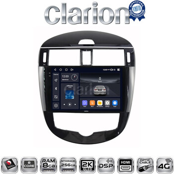 CLARION GL75648 Οθόνη OEM Multimedia Αυτοκινήτου για Nissan Pulsar 2015> (CarPlay/AndroidAuto/BT/GPS/WIFI/GPRS) electriclife