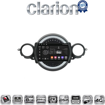 CLARION GL75834 Οθόνη OEM Multimedia Αυτοκινήτου για Mini Cooper '07>'14 Clubman 2007 > 2014 (CarPlay/AndroidAuto/BT/GPS/WIFI/GPRS) electriclife