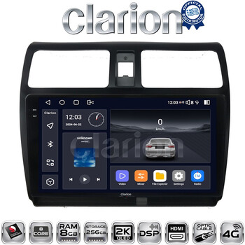 CLARION GL75978 Οθόνη OEM Multimedia Αυτοκινήτου για SUZUKI SWIFT 2005 > 2010 (CarPlay/AndroidAuto/BT/GPS/WIFI/GPRS) electriclife