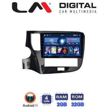 LM Digital - LM ZL4894 GPS Οθόνη OEM Multimedia Αυτοκινήτου για Mitsubishi Outlander 2020 > (BT/GPS/WIFI/GPRS) electriclife