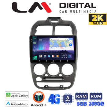 LM Digital - LM ZQ8267 GPS Οθόνη OEM Multimedia Αυτοκινήτου για Hyundai Accent 1999 > 2004 (CarPlay/AndroidAuto/BT/GPS/WIFI/GPRS) electriclife