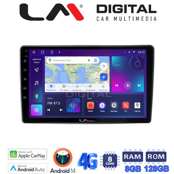 LM Digital - LM ZT8402UP GPS Οθόνη OEM Multimedia Αυτοκινήτου για Toyota Yaris 1999 > 2005 (CarPlay/AndroidAuto/BT/GPS/WIFI/GPRS) electriclife