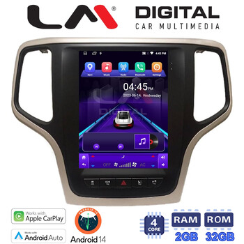 LM Digital - LM TN4234 GPS Οθόνη OEM Multimedia τυπου Tesla 9,7inch Jepp Grand Cherokee 2014 > (CarPlay/AndroidAuto/BT/GPS/WIFI/GPRS) electriclife