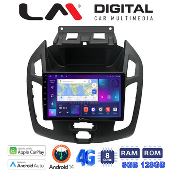 LM Digital - LM ZT8858 GPS Οθόνη OEM Multimedia Αυτοκινήτου για Ford Transit 2013 > 2015 (CarPlay/AndroidAuto/BT/GPS/WIFI/GPRS) electriclife