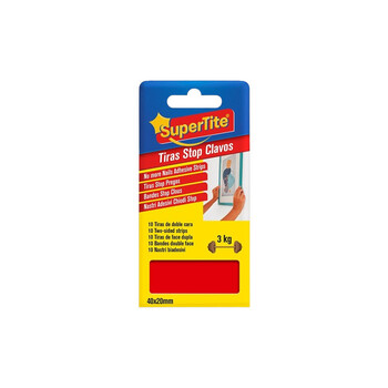 Supertite 1246 Αυτοκόλλητες Ταινίες 20x40mm 10TMX