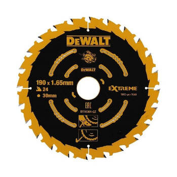 Dewalt DT10304 Δίσκος Κοπής Ξύλου 190mm X 24 Δόντια
