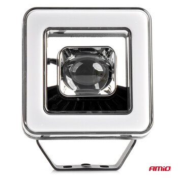 04198/AM ΠΡΟΒΟΛΕΑΣ ΕΡΓΑΣΙΑΣ ΤΕΤΡΑΓΩΝΟΣ LED 45W 9-36V 8.000lm 6.500K AWL57 AMIO - 1 ΤΕΜ.