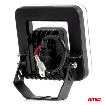 04198/AM ΠΡΟΒΟΛΕΑΣ ΕΡΓΑΣΙΑΣ ΤΕΤΡΑΓΩΝΟΣ LED 45W 9-36V 8.000lm 6.500K AWL57 AMIO - 1 ΤΕΜ.