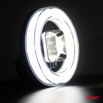 04199/AM ΠΡΟΒΟΛΕΑΣ ΕΡΓΑΣΙΑΣ ΣΤΡΟΓΓΥΛΟΣ LED 45W 9-36V 8.000lm 6.500K AWL58 AMIO - 1 ΤΕΜ.