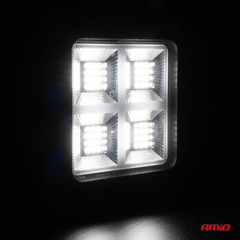 04200/AM ΠΡΟΒΟΛΕΑΣ ΕΡΓΑΣΙΑΣ ΤΕΤΡΑΓΩΝΟΣ LED 68W 9-36V 8.000lm 6.500K AWL59 AMIO - 1 ΤΕΜ.
