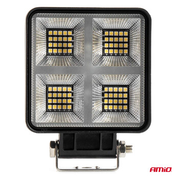 04200/AM ΠΡΟΒΟΛΕΑΣ ΕΡΓΑΣΙΑΣ ΤΕΤΡΑΓΩΝΟΣ LED 68W 9-36V 8.000lm 6.500K AWL59 AMIO - 1 ΤΕΜ.