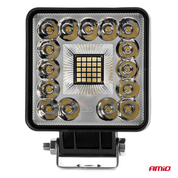 04202/AM ΠΡΟΒΟΛΕΑΣ ΕΡΓΑΣΙΑΣ ΤΕΤΡΑΓΩΝΟΣ LED 96W 9-36V 8.000lm 6.500K AWL61 AMIO - 1 ΤΕΜ.