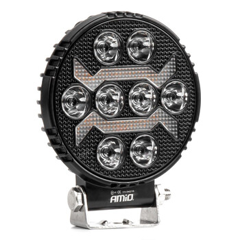 04210/AM ΠΡΟΒΟΛΕΑΣ ΕΡΓΑΣΙΑΣ ΣΤΡΟΓΓΥΛΟΣ LED 54W 9-36V 10.000lm 6.500K AWL69 AMIO - 1 ΤΕΜ.