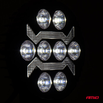 04210/AM ΠΡΟΒΟΛΕΑΣ ΕΡΓΑΣΙΑΣ ΣΤΡΟΓΓΥΛΟΣ LED 54W 9-36V 10.000lm 6.500K AWL69 AMIO - 1 ΤΕΜ.