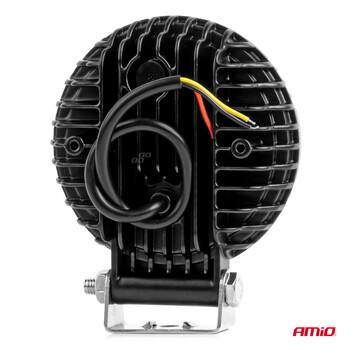 04210/AM ΠΡΟΒΟΛΕΑΣ ΕΡΓΑΣΙΑΣ ΣΤΡΟΓΓΥΛΟΣ LED 54W 9-36V 10.000lm 6.500K AWL69 AMIO - 1 ΤΕΜ.