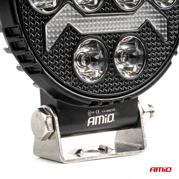 04210/AM ΠΡΟΒΟΛΕΑΣ ΕΡΓΑΣΙΑΣ ΣΤΡΟΓΓΥΛΟΣ LED 54W 9-36V 10.000lm 6.500K AWL69 AMIO - 1 ΤΕΜ.