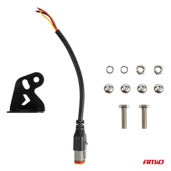 04211/AM ΠΡΟΒΟΛΕΑΣ ΕΡΓΑΣΙΑΣ 9-36V 60W 6.500K 8.000lm 305x78x76mm ΜΠΑΡΑ LED AWL70 AMIO - 1 ΤΕΜ.