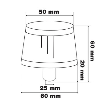 SRFSR/3C ΦΙΛΤΡΑΚΙ ΑΝΑΘΥΜΙΑΣΕΩΝ ΚΟΚΚΙΝΟ/CARBON 25Φ