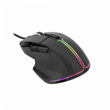 WHITE SHARK GAMING MOUSE GM-9006 MARROK BLACK 12000DPI