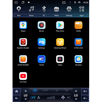 DIGITAL IQ MSF 645_CPA (TESLA 12.3") MULTIMEDIA OEM for FORD RANGER mod. 2015-2022