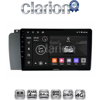 CLARION GL72957 Οθόνη OEM Multimedia Αυτοκινήτου για VOLVO V70-S60- XC70 2004 > 2007 (CarPlay/AndroidAuto/BT/GPS/WIFI/GPRS) electriclife