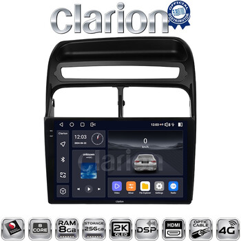 CLARION GL75860 Οθόνη OEM Multimedia Αυτοκινήτου για Fiat Grande Punto 2005 > 2009 Fiat Linea 2005 > 2017 (CarPlay/AndroidAuto/BT/GPS/WIFI/GPRS) electriclife
