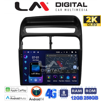 LM Digital - LM ZS8860 GPS Οθόνη OEM Multimedia Αυτοκινήτου για  (CarPlay/AndroidAuto/BT/GPS/WIFI/GPRS) electriclife