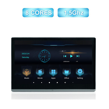 Προσκέφαλο 11.6" με hd Οθόνη Αφής Android 12 8core 2+32gb (Τεμάχιο) d-bz-Kd11600