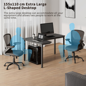 Γραφείο - Eureka Ergonomic® ERK-CD-L01L-60B-V4